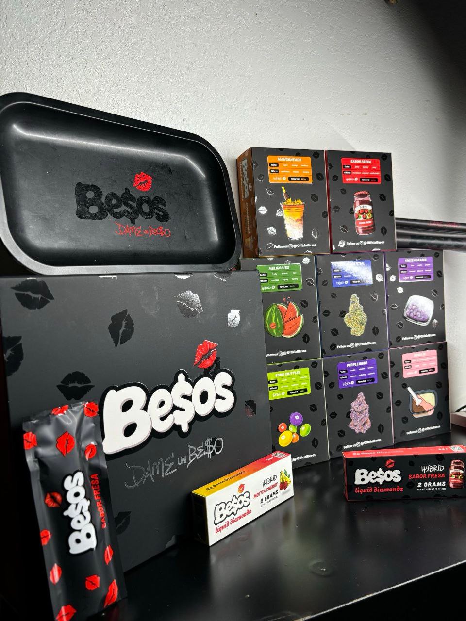 besos disposable