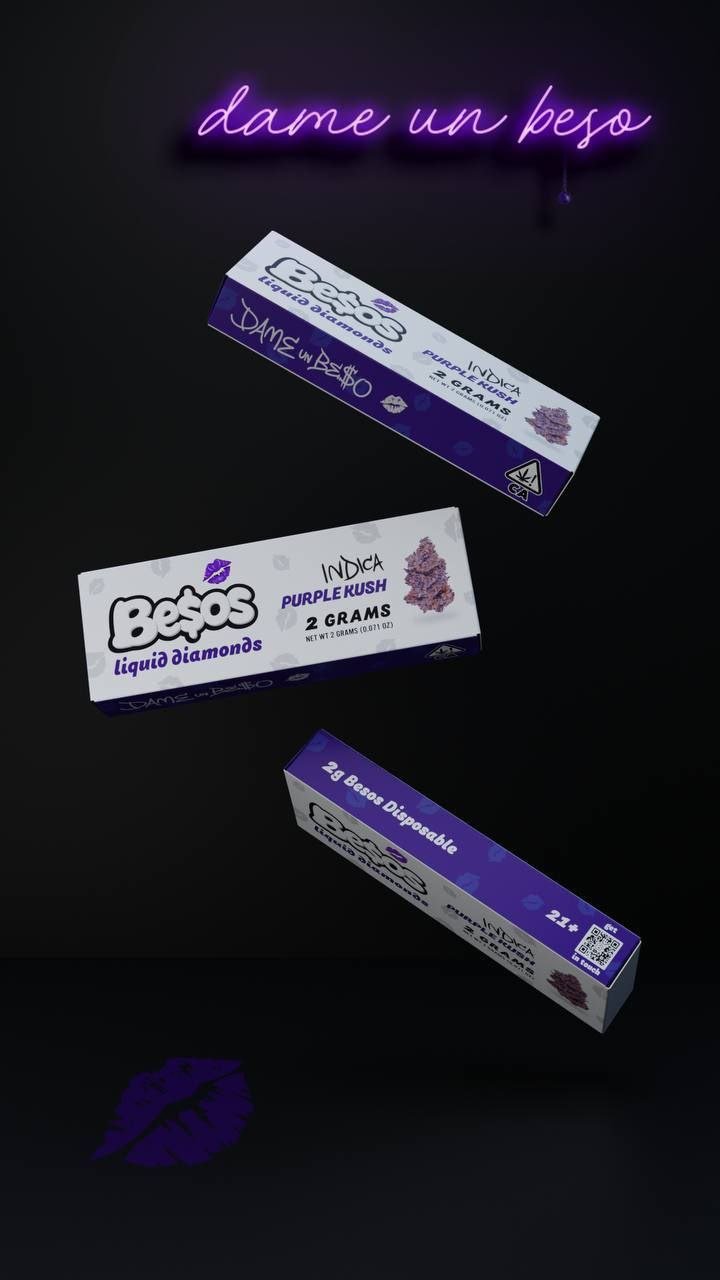 Besos Purple Kush 2G Disposable