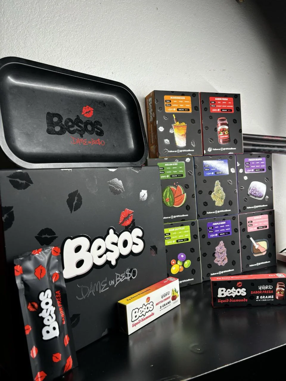 besos disposable